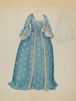Dress, 1935 / 1942. Creator: Esther Hansen