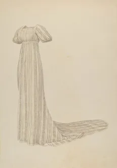 Henry De Wolfe Prints: Dress, 1935 / 1942. Creator: Henry De Wolfe