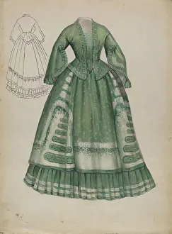 Dress, 1935/1942. Creator: Jessie M. Benge