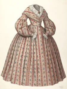 Dress, 1935 / 1942. Creator: Julie C Brush