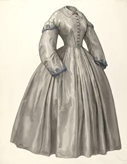 Dress, 1935 / 1942. Creator: Julie C Brush