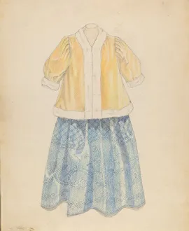 Dress, 1935 / 1942. Creator: Nancy Crimi
