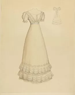 Dress, 1940. Creator: Dorothy Gernon