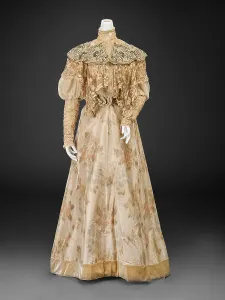 Glamour Prints: Dress (Bodice, Skirt), 1890s. Creator: Marshall Field & Company