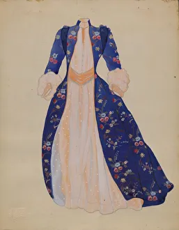Oriental Collection: Dress, c. 1936. Creator: Charles Criswell