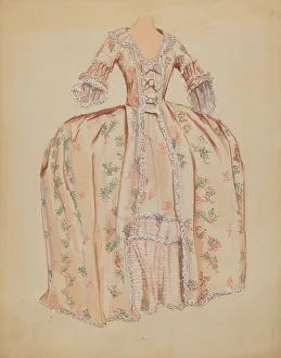 Dress, c. 1936. Creator: Dorothy Gernon