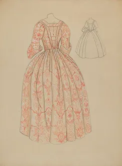 Dress, c. 1936. Creator: Dorothy Gernon
