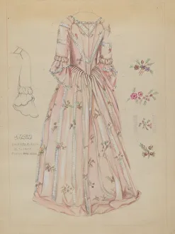Dress, c. 1936. Creator: Fanchon Larzelere