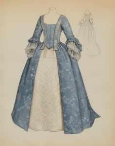 Dress, c. 1936. Creator: Jean Peszel
