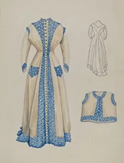 Al Curry Collection: Dress, c. 1937. Creator: Al Curry