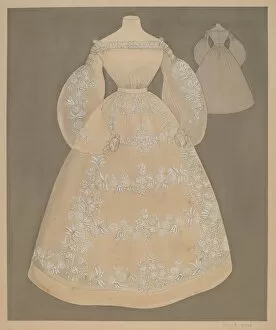 Dress, c. 1937. Creator: Jean Peszel