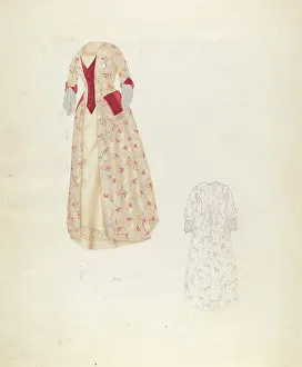 Joseph L Prints: Dress, c. 1937. Creator: Joseph L. Boyd