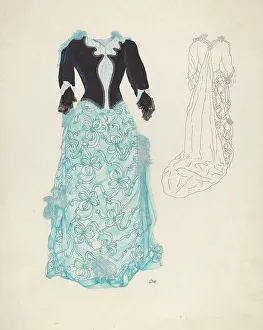 Dress, c. 1937. Creator: Joseph L. Boyd