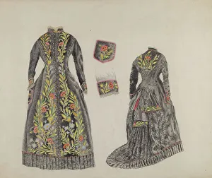 Joseph L Prints: Dress, c. 1937. Creator: Joseph L. Boyd