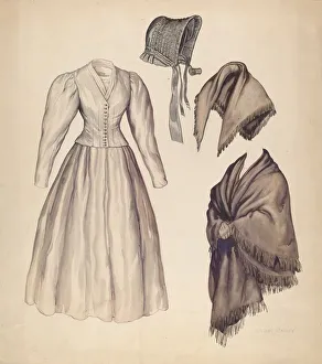 Outfit Gallery: Dress, c. 1937. Creator: Lillian Causey