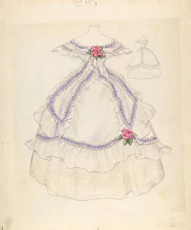 Dress, c. 1937. Creator: Melita Hofmann