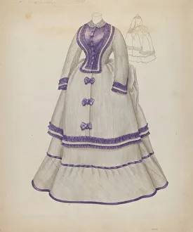 Dress, c. 1937. Creator: Melita Hofmann