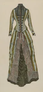 Corset Gallery: Dress, c. 1937. Creator: Ray Price