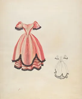 Dress, c. 1937. Creator: Ray Price
