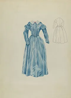 Dress, c. 1937. Creator: Ray Price