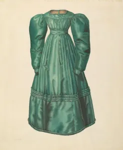 Dress, c. 1938. Creator: Nancy Crimi