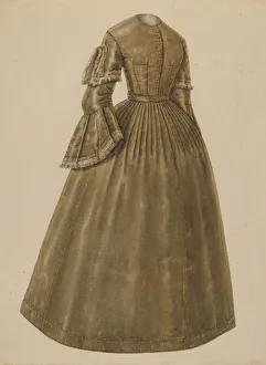 Francis Law Durand Prints: Dress, c. 1939. Creator: Francis Law Durand