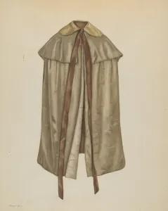 Dress Cape, c. 1938. Creator: Nancy Crimi