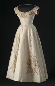 Dress designed by Ann Lowe, 1958. Creator: Ann Lowe