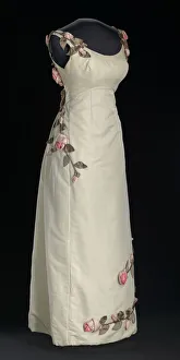 Tulle Prints: Dress designed by Ann Lowe, 1966-1967. Creator: Ann Lowe