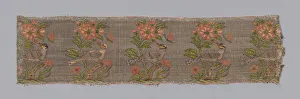 Dress or Furnishing Fabric, Iran, late 17th century. Creator: Unknown Dress or Furnishing Fabric, Iran, late 17th century. Creator: Unknown