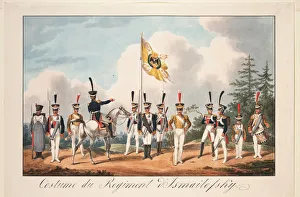 Guardsman Prints: Dress uniforms of the Izmailovsky Regiment