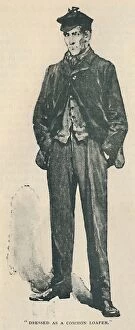 Arthur Conan Gallery: Dressed As A Common Loafer, 1892. Artist: Sidney E Paget