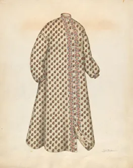 Dressing Gown Prints: Dressing Gown, c. 1937. Creator: Esther Hansen