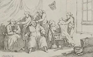 Barber Collection: A Dressing Room at Brighton, September 1, 1790. September 1, 1790