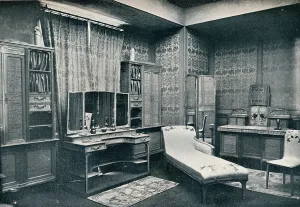 Chaise Longue Prints: A dressing-room by Georges de Feure (1868?1943), 1900
