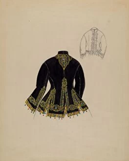 Dressing Gallery: Dressing Sacque, 1935 / 1942. Creator: Mae Szilvasy