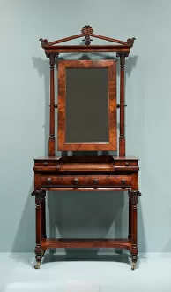 Dressing Table Collection: Dressing Table, c. 1835. Creator: Unknown