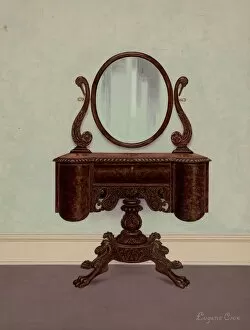 Mirror Collection: Dressing Table, c. 1936. Creator: Eugene Croe