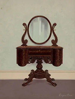 Eugene Croe Gallery: Dressing Table, c. 1936. Creator: Eugene Croe