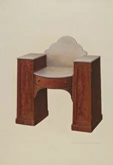 William H Edwards Collection: Dressing Table, c. 1939. Creator: William H Edwards