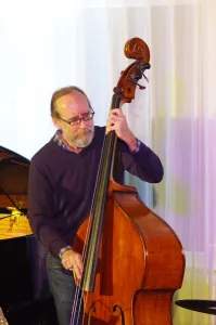 Drew Gress, Watermill Jazz Club, Dorking, Surrey, 3. 12. 1919. Creator: Brian O Connor