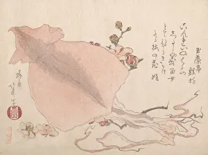 Dried Cuttle-Fish and Plum Blossoms, early 19th century. early 19th century