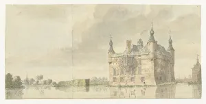 De Beyer Jan Prints: The Driesberg House, 1744. Creator: Jan de Beyer