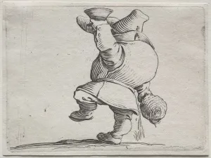 Drinker Seen From Behind. Creator: Jacques Callot (French, 1592-1635)