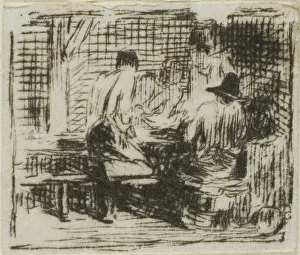 Drinkers, n. d. Creator: Charles Emile Jacque