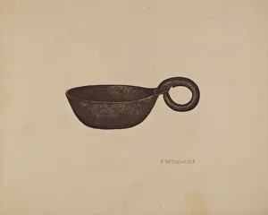 Poffinbarger Paul Collection: Drinking Cup, c. 1940. Creator: Paul Poffinbarger