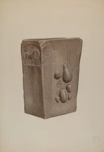 Drinking Fountain, c. 1940. Creator: Edward DiGennero