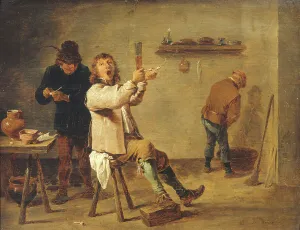 Epiphany Prints: The Drinking Song, between 1630 and 1690. Creator: David Teniers II