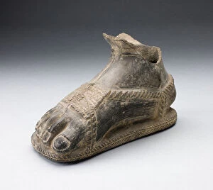Drinking Vessel in the Form of a Foot, A. D. 1200 / 1450. Creator: Unknown