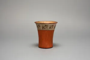 Kero Prints: Drinking Vessel (Kero), A. D. 1100 / 1200. Creator: Unknown